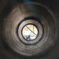 Réservoir de stockage d'hydrogène liquide cryogénique vertical 20m3 à double couche industrielle 20m3 10bar