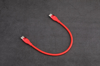 Kabel Gooseneck USB-C YRNOVA 20m Berkualitas Tinggi, Tembaga Berlapis Timah, Selubung Nilon, Pelindung Anyaman, Pengisian Cepat 3A, Lampu Malam FOCUS