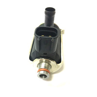Vanne de purge solénoïde universelle pour voiture, en métal chromé, 2 voies normalement fermées, pour contrôle des émissions de vapeurs de carburant, remplacement pour canister