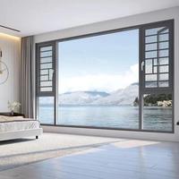 Ventana Fija Insonorizada Minimalista de Aleación de Aluminio y Vidrio Templado