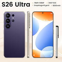Teléfono Inteligente S26 Ultra 5G Más Vendido, Android 16GB+1TB, Teléfono Inteligente con Pantalla Grande para Juegos