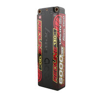 Peringkat C tinggi HV LiPo 8200mah 130c 2-cell 7.6v paket baterai pendek untuk mobil balap rc