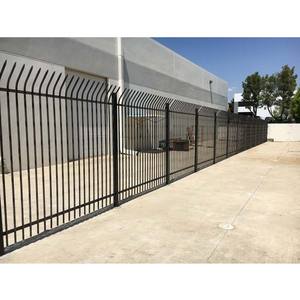 Panneaux de clôture en fer forgé bon marché 8x8 de luxe antique 8 de 6 pieds à l'épreuve des chiens à vendre - Product Image 3