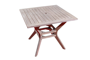 Offre spéciale Table de patio carrée pliante en bois Design scandinave durable pour cour hôtels parcs villas mobilier d'extérieur - Product Image 5