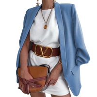 Vallen Kleren Vrouwen Blazers Fashion Office Wear Femme Formele Vrouwen Suits Jassen En Jassen Dames