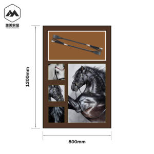 Özel yüksek kaliteli at duvar sanatı özel Modern tasarımlar boyama duvar dekor basit Modern dekoratif boyama - Product Image 5