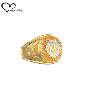 Anillo de clase personalizada para chicas de moda, anillo de campeón deportivo - Product Image 2