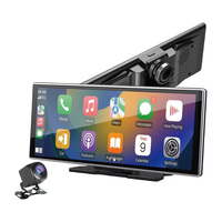 Monitor de Coche Portátil de 11.26 Pulgadas, Éxito de Ventas 2025, con Pantalla Táctil IPS, Dashcam Frontal 2K y Carplay y Android Auto 2 en 1