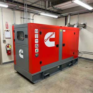 Générateur diesel silencieux triphasé AC 12V 750kVA 50/60Hz avec système de refroidissement par eau, démarrage automatique, démarrage à distance, ATS, remorque - Product Image 2