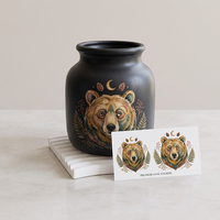Décalcomanie céramique personnalisée pour glissière à l'eau, transfert haute température cuite au four pour tasses, assiettes, bols, vases, carreaux, décoration étanche