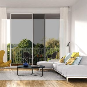 <span class=keywords><strong>Film</strong></span> pour <span class=keywords><strong>fenêtre</strong></span> WPCTEV, miroir unidirectionnel, teinte PVC vinyle, confidentialité diurne, statique, non adhésif, décoratif, contrôle de la chaleur, anti-UV, revêtement - Product Image 3