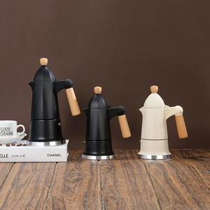 Amz Hot Italian Style 3-Cup 150ml Aluminium Moka Pot Espresso <span class=keywords><strong>Percolateur</strong></span> Petit Portable Cuisinière <span class=keywords><strong>Cafetière</strong></span> - Product Image 3