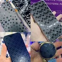 FONLYU - Películas Protectoras de Pantalla Transparentes 3D de TPU, Diseño de Dibujos Animados, Adhesivo para la Parte Posterior del Teléfono, Máquina de Corte Plotter