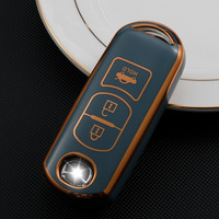 Étui de clé souple en TPU pour Mazda 3 5 6 CX3 CX4 CX5 CX9 Axela Atenza, accessoires pour clés
