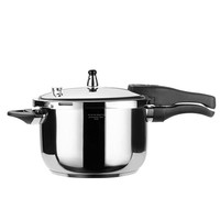 Casserole à pression en acier inoxydable épaissie, anti-explosion, pour usage domestique et commercial, compatible avec les cuisinières à gaz