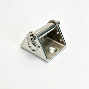 Fermo per Catena di Ancoraggio in Acciaio Inossidabile 316 di Grado Marino, Finitura Lucida Argento, Accessori per Barche e Yacht - Product Image 2