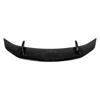 Nouveau Spoiler de Coffre HS Noir Brillant en ABS, 21ème Génération Universel Sans Feu, pour Berline