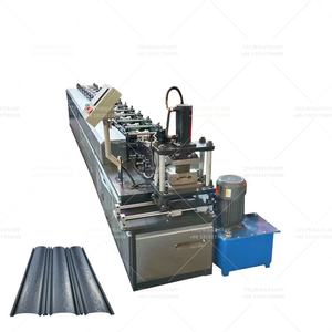 Machine de matériau de construction de <span class=keywords><strong>porte</strong></span> de volet roulant Machine de formage de feuilles de modèle de gaufrage en acier - Product Image 1