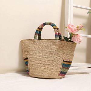 Summer New Women's Handmade Straw Woven Bag for Seaside Holidays - Product Image 4