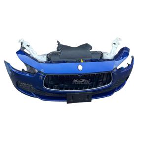 Kit de Conversión de Parachoques Delantero Estilo S Line para <span class=keywords><strong>Maserati</strong></span> <span class=keywords><strong>Ghibli</strong></span> M157 MY14-MY23 con Orificios para Sensores de Aparcamiento - Product Image 2