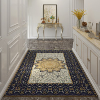Tapis de porte en polypropylène antidérapant personnalisé OEM populaire, design moderne décoratif, utilisation intérieure/extérieure, certifié OEKO-TEX