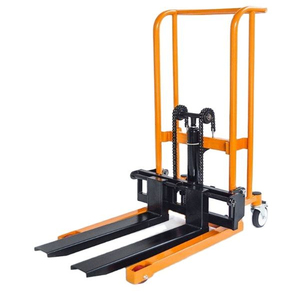 CE Approved Mini Hand Stacker Manual Forklift Portable Lifting <b>Cart</b> 200kg Heavy Duty Steel for Shop <b>Tool</b> - Product Image 2