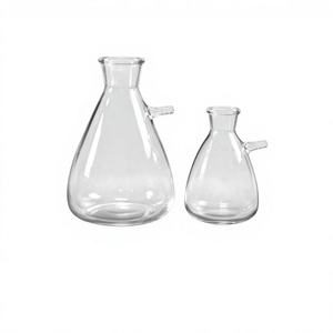 Fiole filtrante en verre borosilicaté, fiole de filtration sous vide à bras latéral, fiole Erlenmeyer pour filtration sous vide en laboratoire - Product Image 4