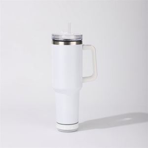Gobelet Isotherme Portable 40 oz en Acier Inoxydable 304 avec Haut-parleur Bluetooth, Poignée et Paille, pour Voiture - Product Image 4