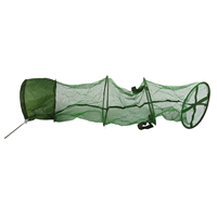 Nasse de pêche pliable portable anti-rayures avec fil flottant pour accessoires de pêche L