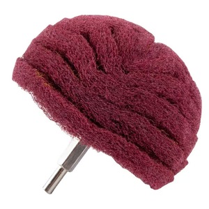 Non Woven Abrasive Hand Pad Mushroom Shape Wheel Nylon <strong>Buffing</strong> Wheel Scouring Pad for Polishing Metal - Product Image 6