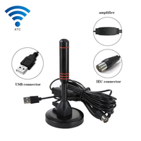 Señal aérea de TV interior digital HD gratis para recibir UHF VHF antena HDTV Antena de TV exterior