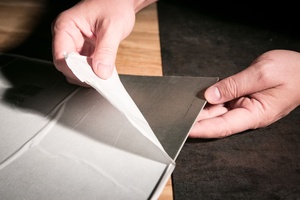 Nuovo Pavimento in PVC Impermeabile Premium da 6mm, Design a Doghe, Antigraffio, Adesivo per Pavimenti Fai-da-Te, Pavimentazione in Vinile LVT - Product Image 5