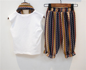 Nouvelle collection 2022 : Vêtements d'été pour enfants, ensembles de vêtements de boutique pour bébés filles, édition Han - Product Image 4