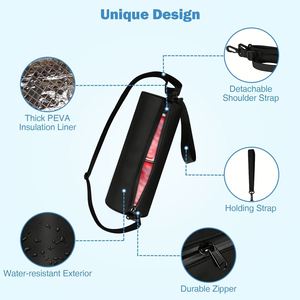 Customized Insulated Polyester Golf Cooler Bag Shoulder Straps Portable Camping Fishing Case Waterproof Compact Beer Sleeve for - Product Image 3
