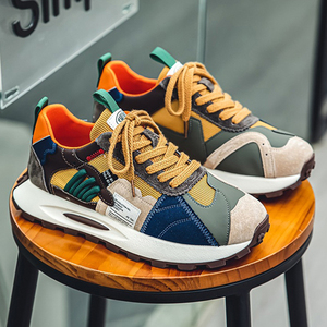 Nuove <span class=keywords><strong>Sneakers</strong></span> da <span class=keywords><strong>Uomo</strong></span> Y Leggere con Suola Platform, Scarpe da Corsa Versatili <span class=keywords><strong>Basse</strong></span> e alla Moda in Stile Sportivo Casual da Passeggio - Product Image 3