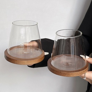 Commercio all'ingrosso 350ml alla moda minimalista di vetro acqua tazze Logo personalizzato bicchieri per succo di caffè freddo latte tè altre bevande - Product Image 6