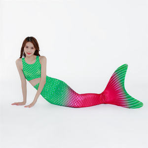 Markdown Sale Green Adult Mermaid Tails Swimwear Green Cosplay <strong>Costume</strong> One Piece <strong>Swimming</strong> Mermaid Tails - Product Image 2