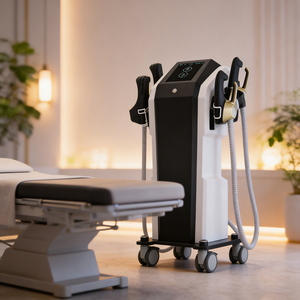 Offre Spéciale : Appareil de Stimulation Musculaire Électronique EMS EMT à 4 Poignées, 15 <span class=keywords><strong>Tesla</strong></span>, 5000W Haute Puissance, pour Usage Professionnel en Salon – Machine de Musculation EMS - Product Image 1