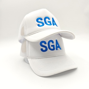 Custom Embroidered Foam Trucker Hat OTTO Style High Quality OEM Low MOQ 5 Panel Mesh Back Adjustable <b>Snapback</b> <b>Cap</b> Men - Product Image 4