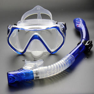 Máscara de Snorkel con Tubo de Respiración de Silicona Rosa, Set de Buceo para Adultos para Nadar Bajo el Agua - Product Image 2