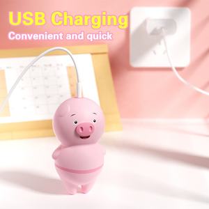 Vrouwelijke Tong Likken <span class=keywords><strong>Clitoris</strong></span> Zuigende Vibrators Piggy G Spot Vagina Massager Vacuüm Stimulator Seksspeeltjes Voor Vrouwen Volwassenen Goederen - Product Image 3