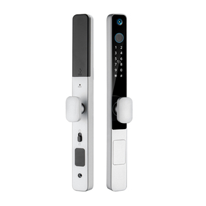 กุญแจล็อคประตูบานเลื่อน VIMA Zinc Smart Slim Lock กันน้ำ IP65 ควบคุมผ่านรีโมท Tuya แบบไร้กุญแจ สแกนลายนิ้วมือ วัสดุอะลูมิเนียมและไม้ รับประกัน 2 ปี - Product Image 5