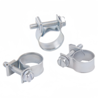 Collier de serrage mini réglable en acier inoxydable galvanisé pour tuyaux et fuites de gaz (vente en gros)