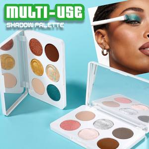 Paleta de Sombras de Ojos Vegana Suave, Paleta de Sombras de Ojos Colorida, Marca Privada, Paleta de Sombras de Ojos Multiusos Pigmentada de Lujo - Product Image 1