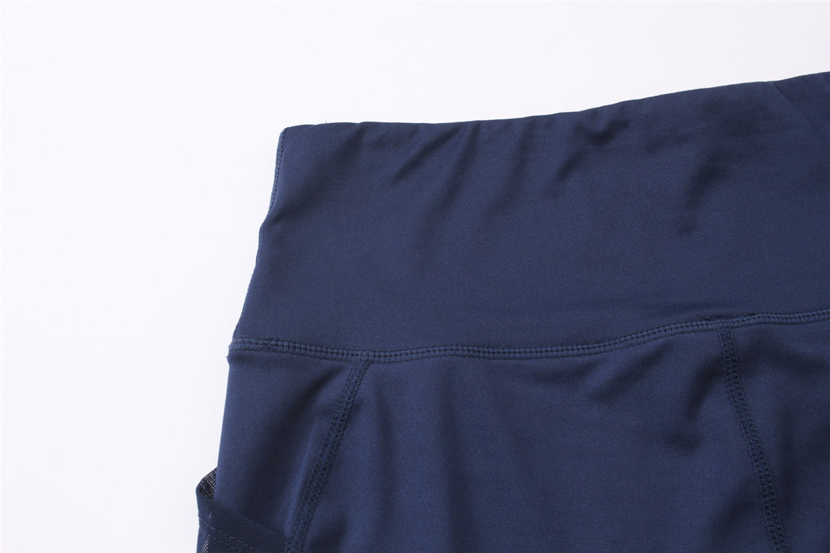 Hot sale custom gym sports wear high waist yoga pants workout shorts high quality quick dry