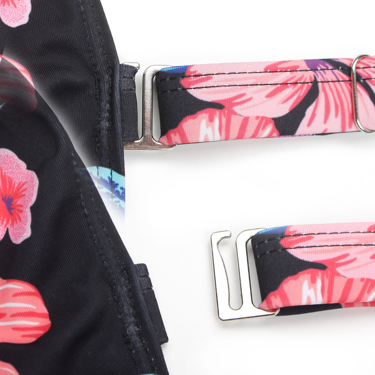 Elegant charming flora printed swimsuit. hot sale fashion two piece swimsuit