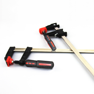 Serre-joint <span class=keywords><strong>de</strong></span> menuisier <span class=keywords><strong>de</strong></span> type américain, poignée à injection bicolore, serre-joint en F - Product Image 4