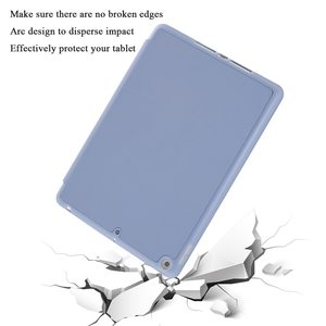 เคสแท็บเล็ตราคาโรงงานสำหรับ iPad <span class=keywords><strong>Air3</strong></span> 10.5 นิ้ว Pro 2017 แบบพับได้สามตอน ป้องกันการตก พร้อมช่องใส่ปากกา - Product Image 5
