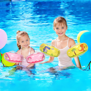 Swimbobo Zomer Kinderen Zwemmen Drijvende Kinderen Veilig Pvc Materiaal Arm <span class=keywords><strong>Float</strong></span> Armbanden Opblaasbare Zwembadring Waterarmbanden - Product Image 4