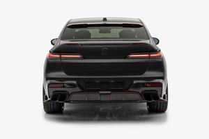 Pour <span class=keywords><strong>BMW</strong></span> Série 7 Kit carrosserie en fibre de carbone Série 7 améliorée style MSY diffuseur de lèvre avant en fibre de carbone Kit carrosserie Spoiler - Product Image 3